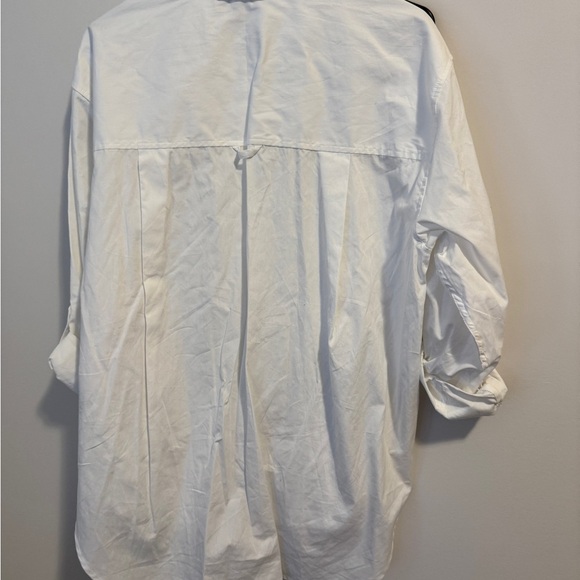 Gloria Vanderbilt Women's Amanda Button Down Shirt. NWT. White. Large - Picture 9 of 11